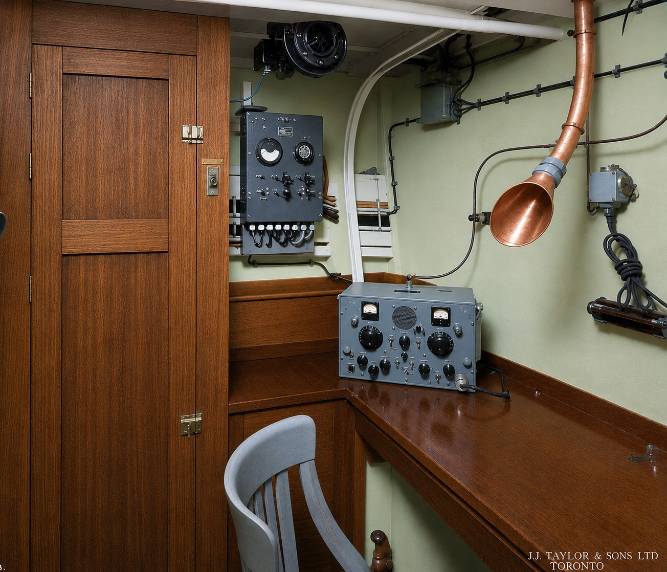 /fairmile q112 radio office.jpg